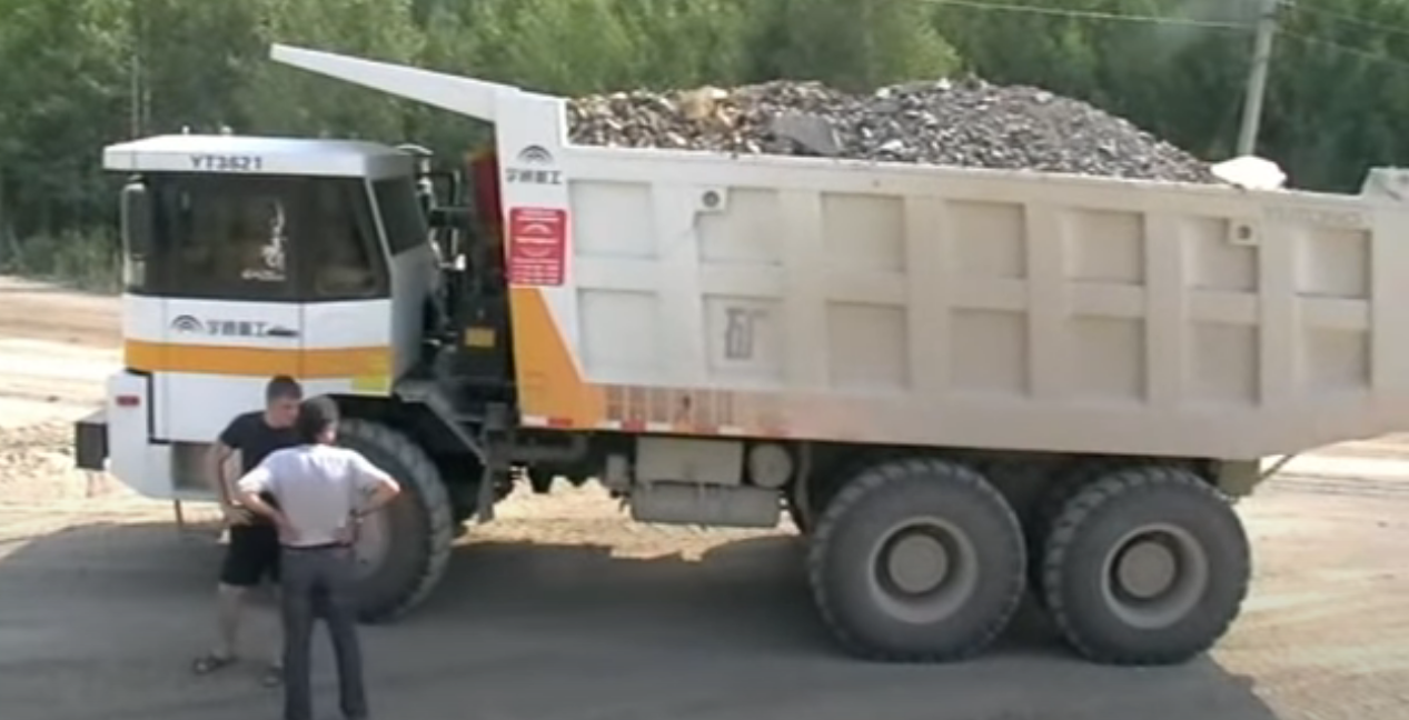 Электрический самосвал Yutong YTK105E